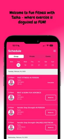 Fun Fitness with Tasha screenshot
