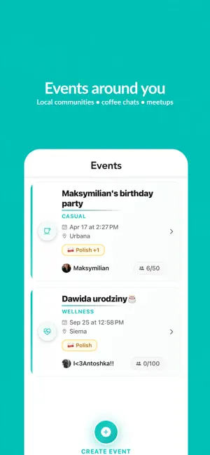 Globi: Find Friends, Community iPhone screenshot 2