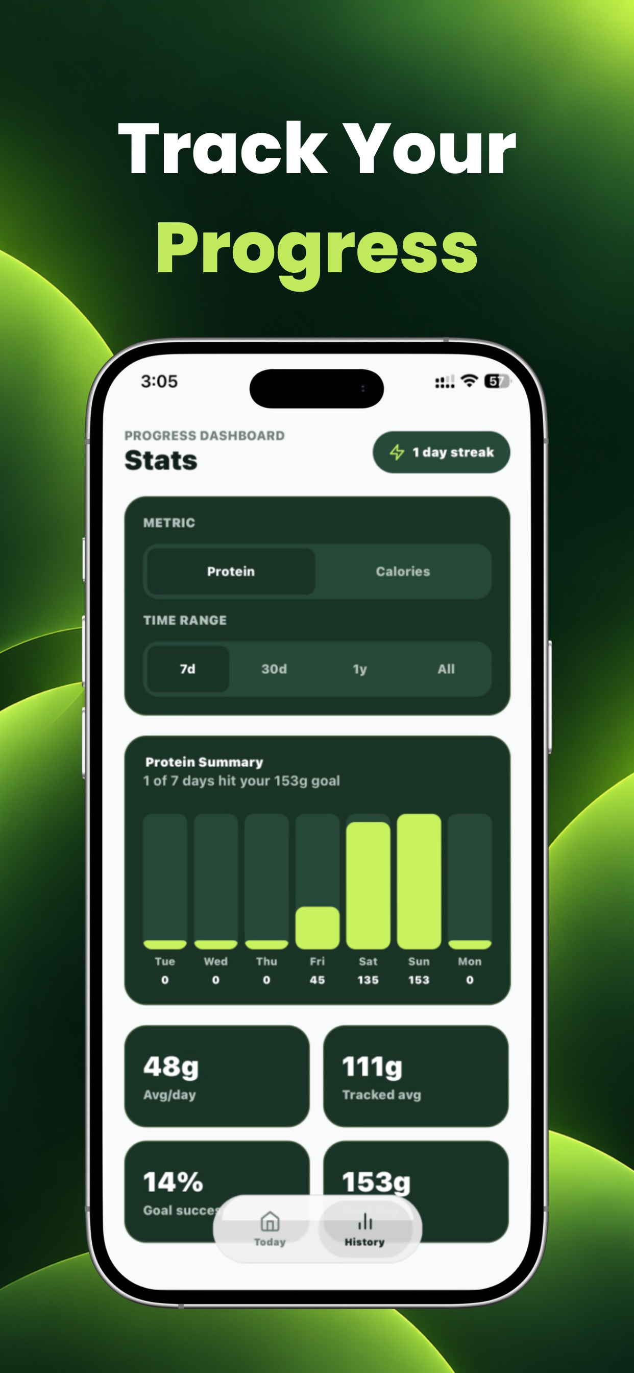 Screenshot 3 of Protein Coach: Protein Tracker