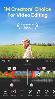 vdit: video maker with music iphone screenshot 1