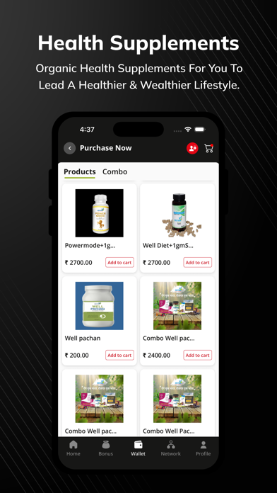 Zestima Wellness iPhone screenshot