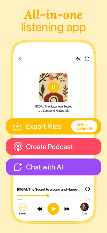 Text to Speech - Listen AI screenshot 8 of 8