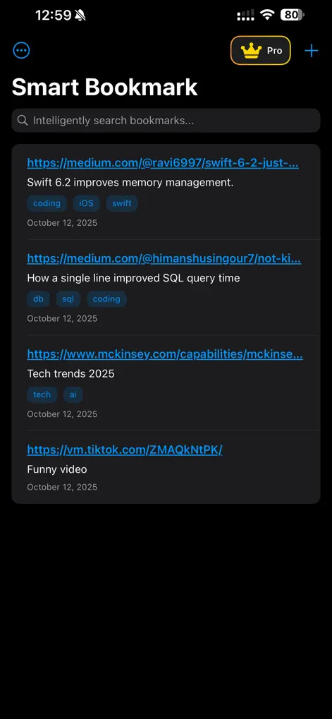 Smart Bookmark - Productivity App | MWM
