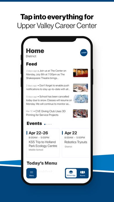 Upper Valley Career Center Screenshot
