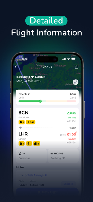 ‎byAir: Airplane Tracker Screenshot
