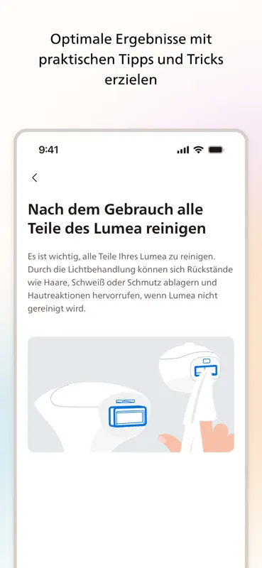 Philips Lumea IPL screenshot 6 of 9