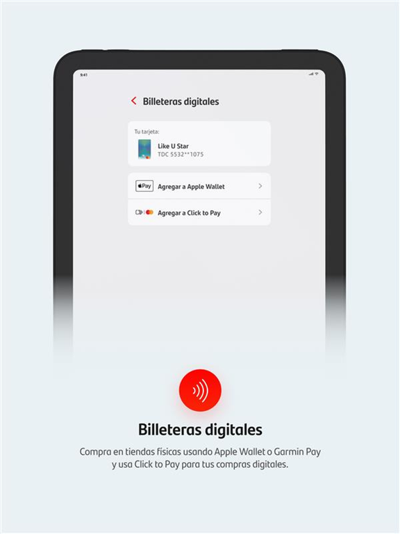 Santander México iPad screenshot 5