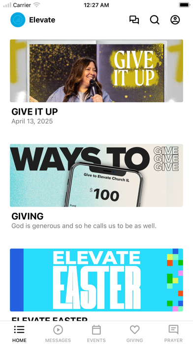Elevate Church IL Screenshot