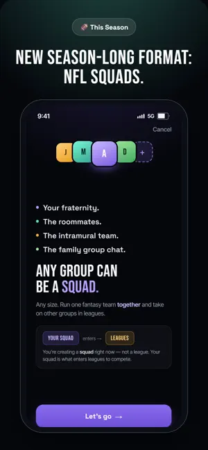 MESH Fantasy Sports screenshot 2