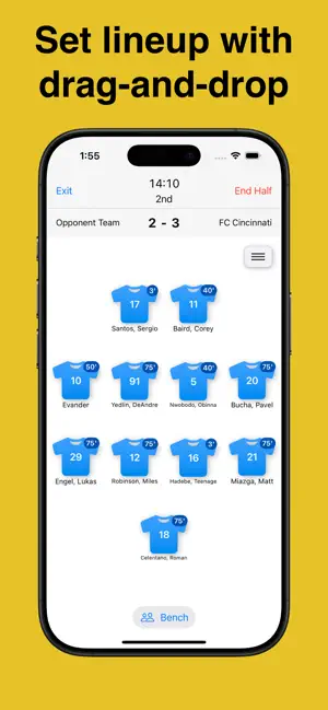 Sideline Pro screenshot 1