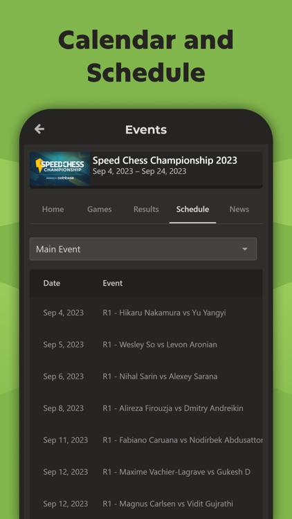 Chess Events: Games & Results screenshot-3