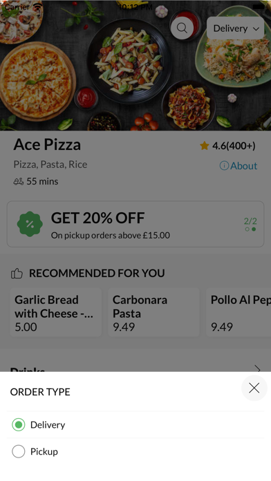 Ace Pizza Leigh Screenshot