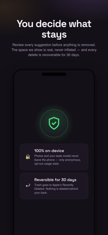 Clean Up Photos: Kept screenshot