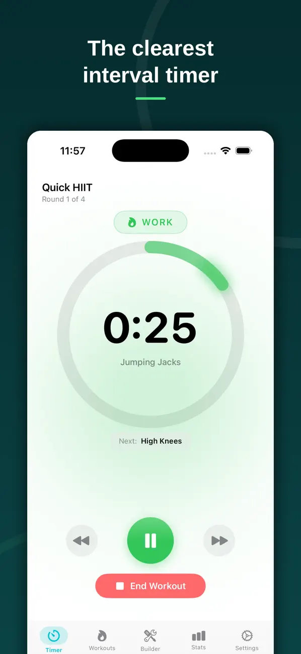 Screenshot #3 pour Tabata Coach