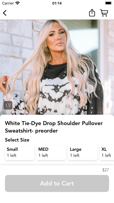 BJUX Boutique Screenshot