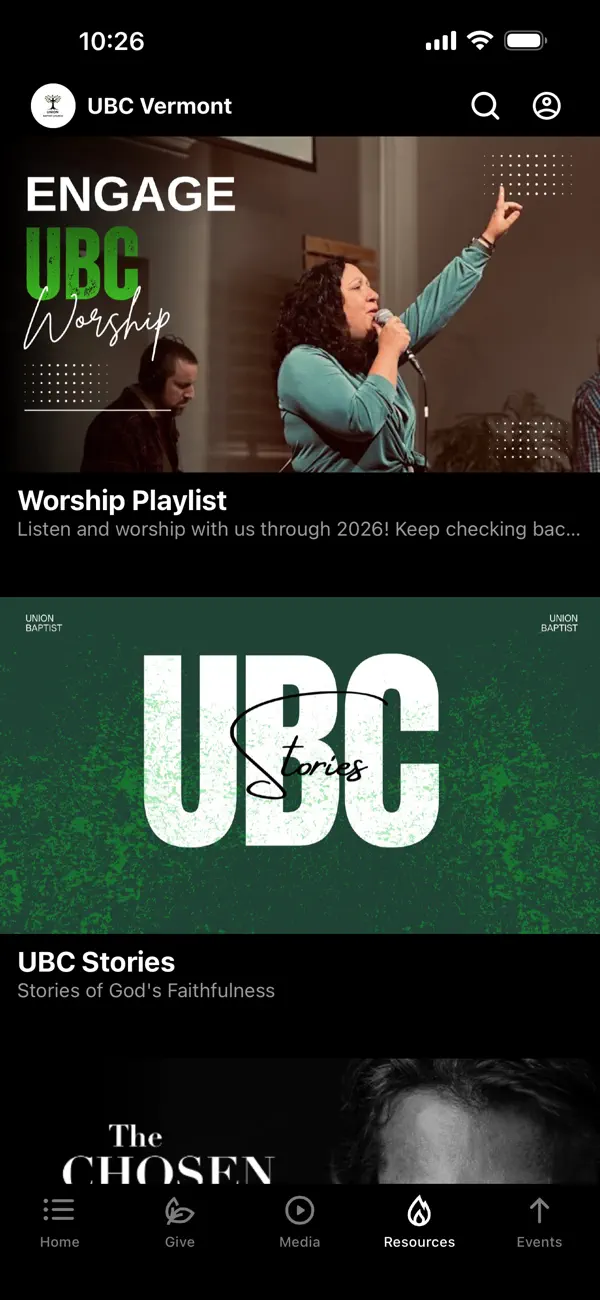 Screenshot #3 pour Union Baptist Church - VT