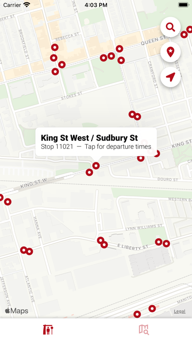 Toronto Transit (TTC, GTA, GO) Screenshot