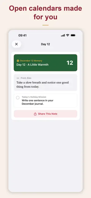 Advent Calendar You Make screenshot 4