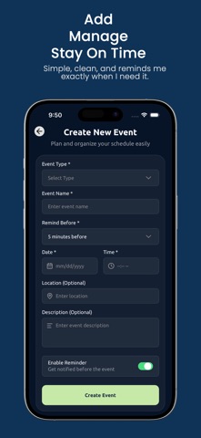 Timely - A Reminder App Screenshot 3 of 5