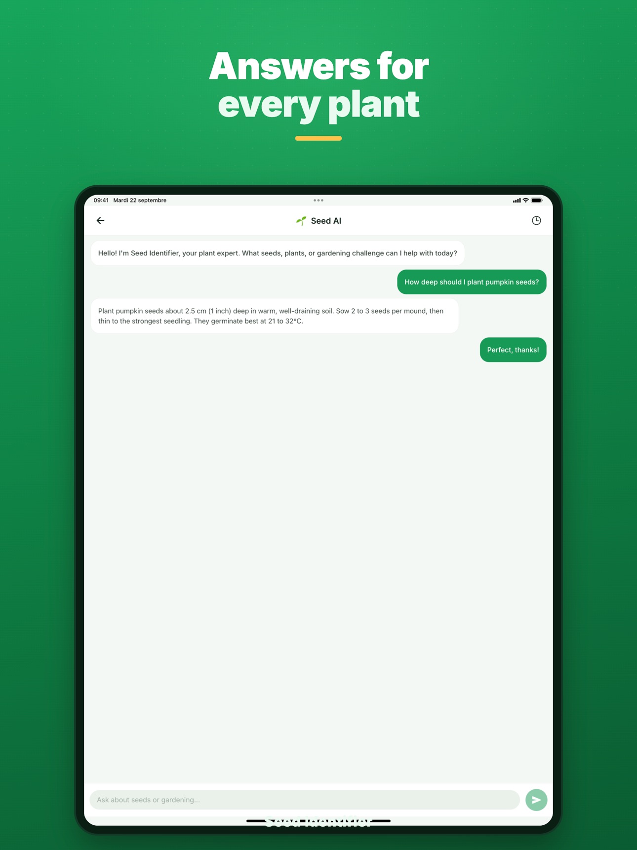Screenshot 8 of Seed Identifier: Plant ID AI