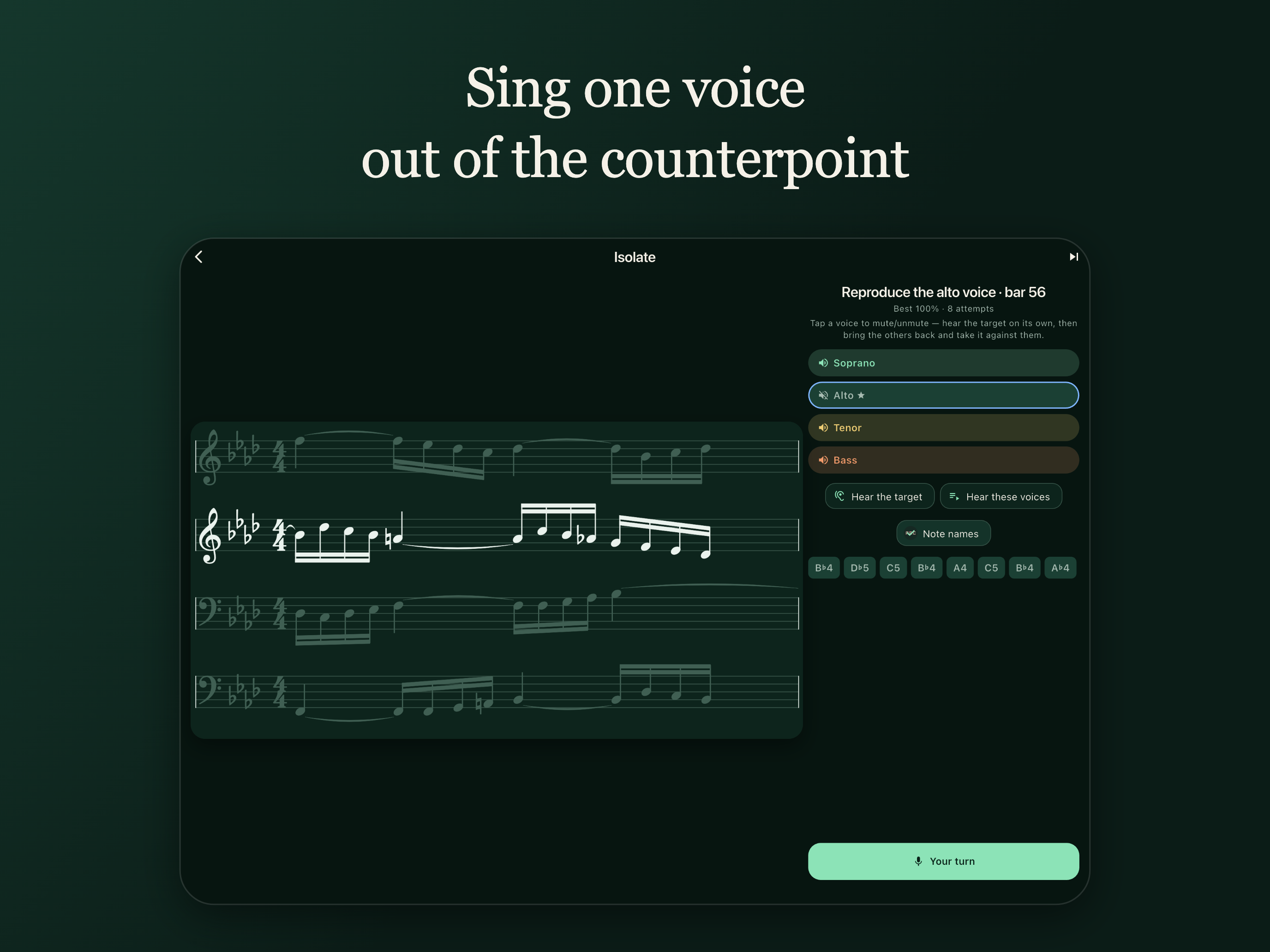 Voces: Ear Training & Pitch screenshot 9