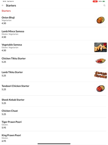 App screenshot