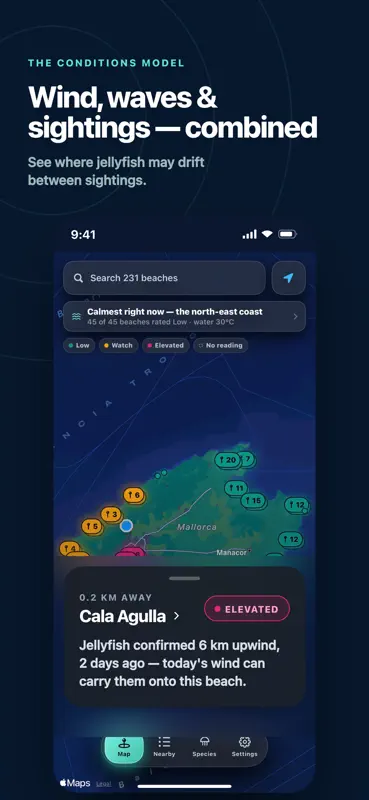 Jelly Radar: Quallen Mallorca screenshot 2 of 7