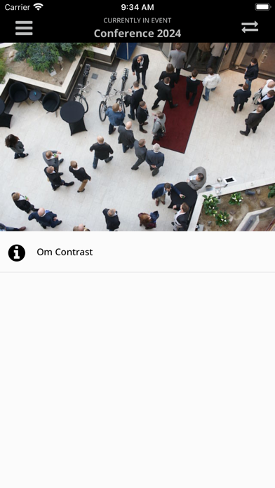 Contrast Meetings Screenshot