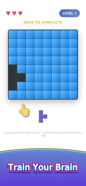 Block IQ – Brain Puzzle screenshot 1