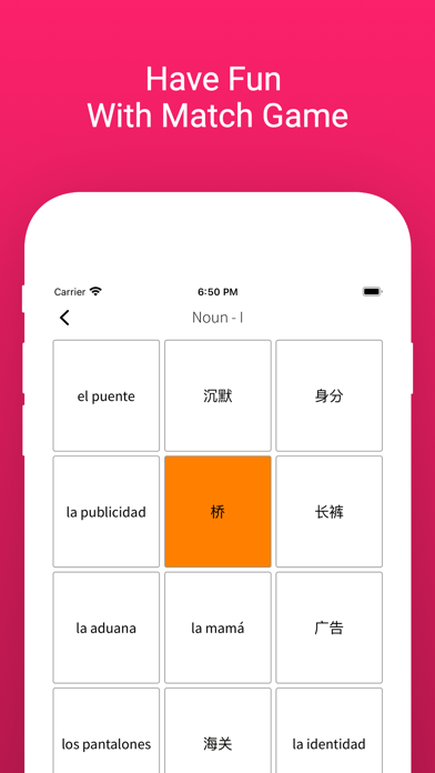 Learn Chinese & Spanish Screenshot