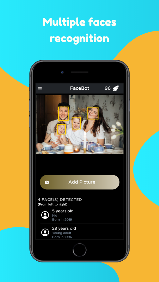 #4. FaceBot-How old do i look ? (iOS) 由: Wahid El Yandouzi