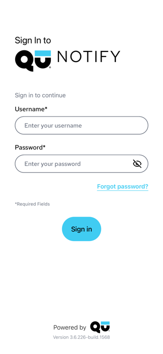Notify by Qu POS Screenshot 1 of 3