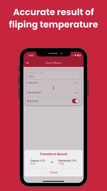 Appliances: Temperature Flip