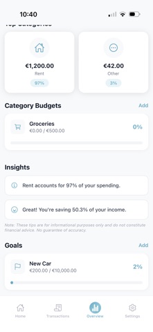 Shuffya Budget Screenshot 4 of 6