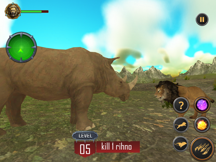 Lion Games Wild Animal Life