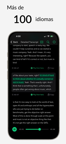 Whisper Notes - Voz a Texto App Store preview screenshot 3