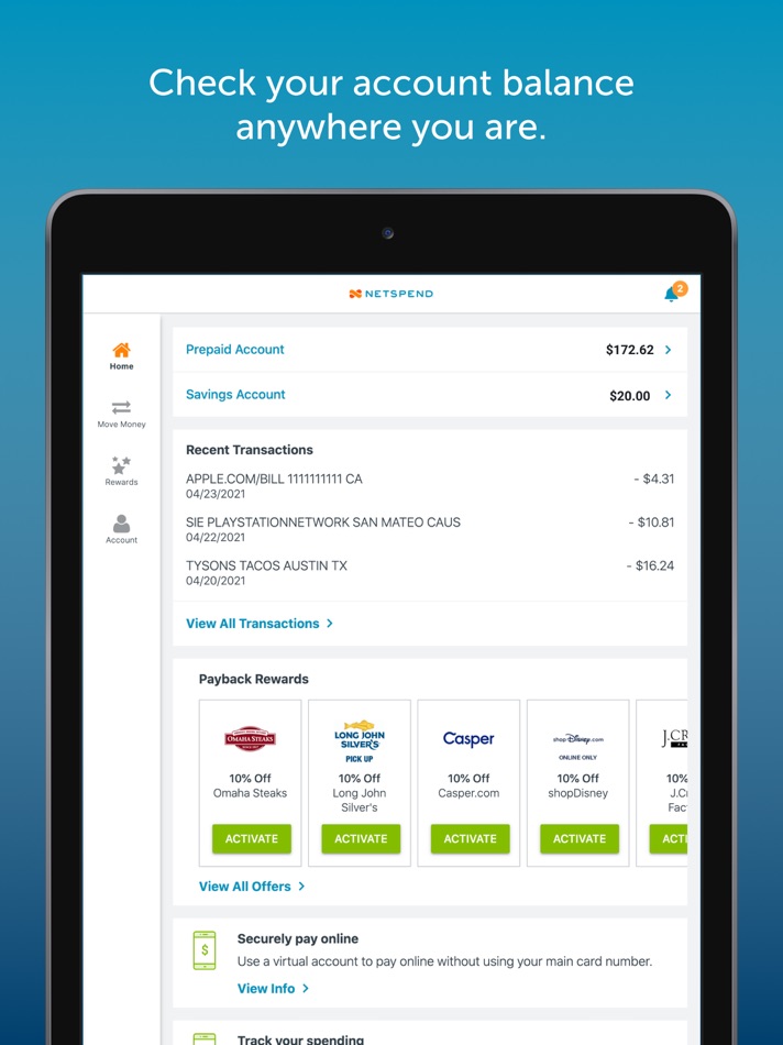 #4. Netspend (iOS) 由: NETSPEND CORPORATION