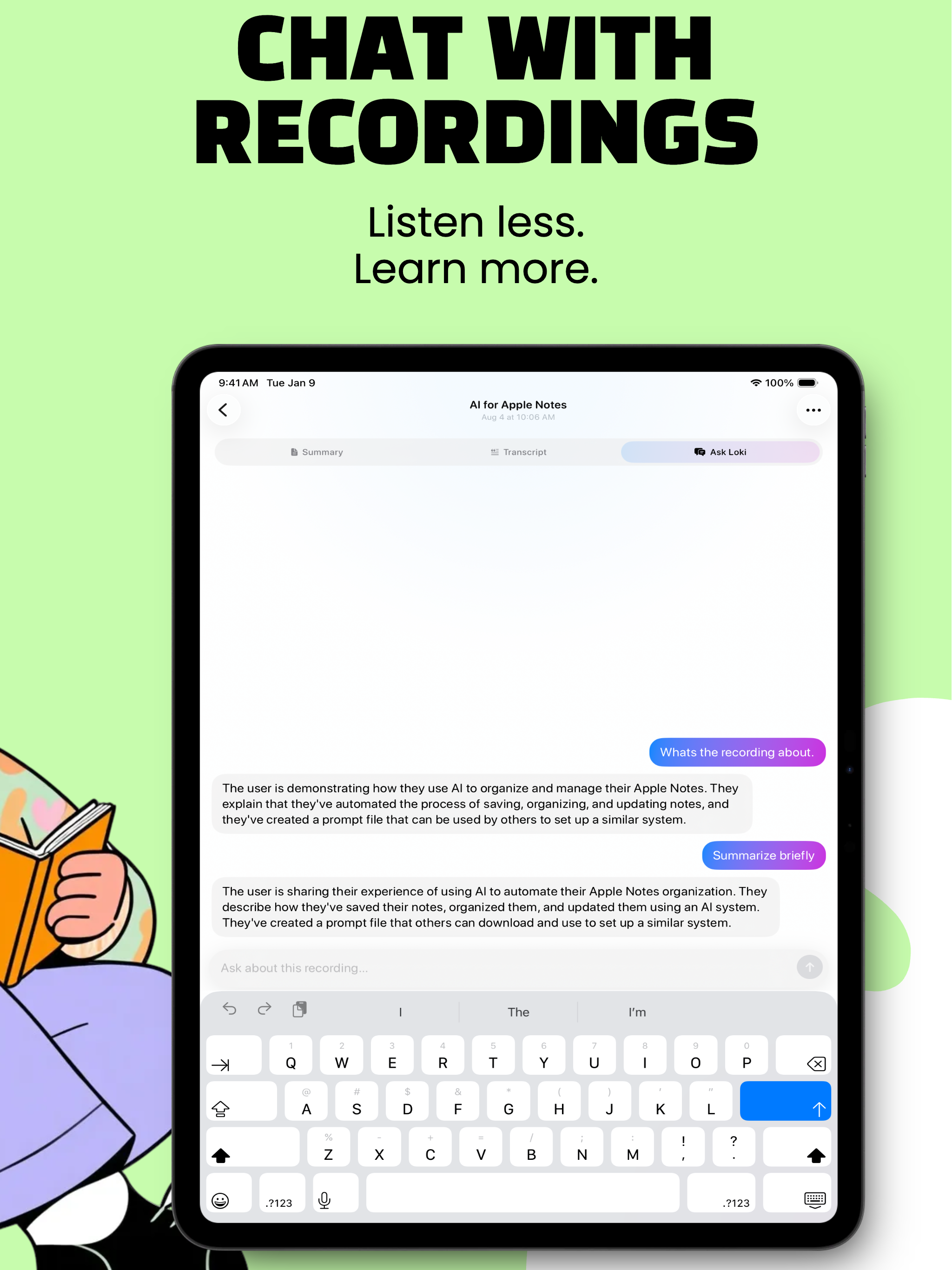 AI Note Taker: Loki Notes screenshot 10