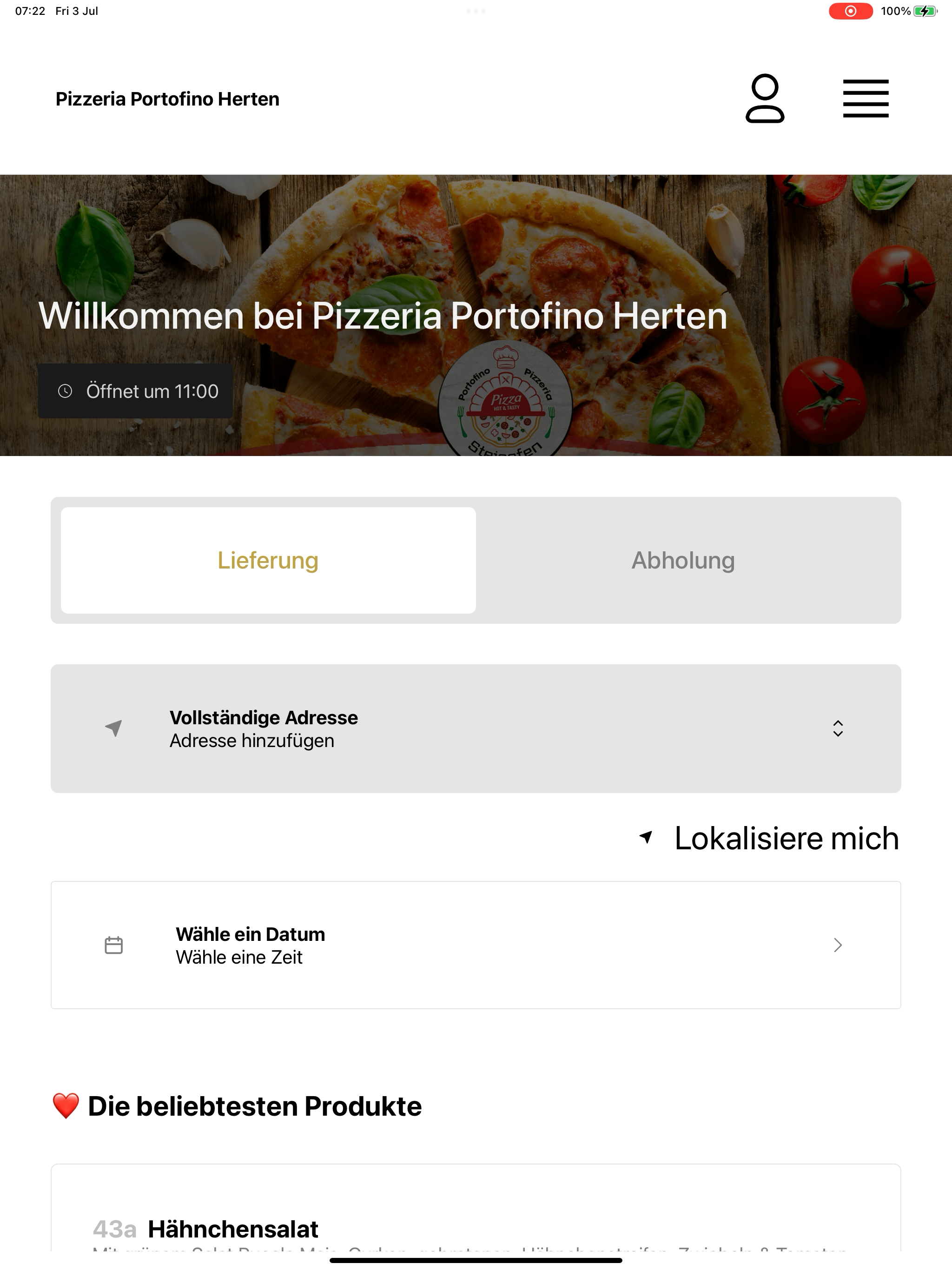 Pizzeria Portofino Herten screenshot 13