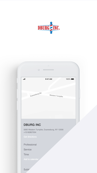 DBURG INC iPhone screenshot 1 - Lifestyle app