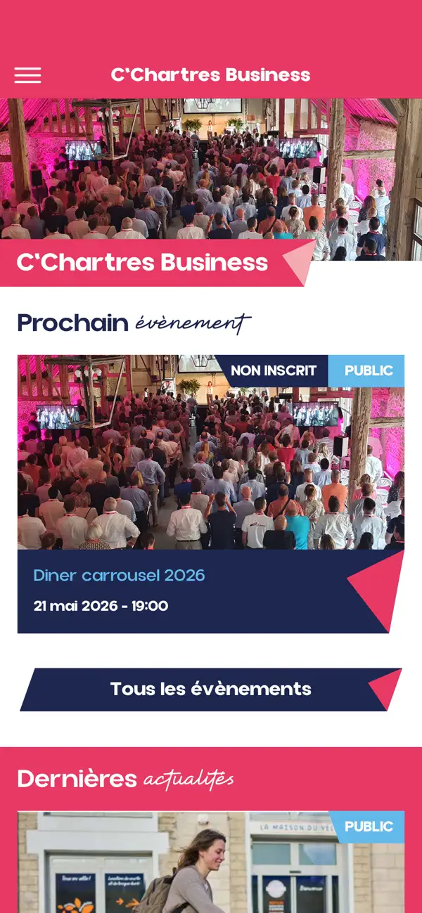 Screenshot #1 pour C’Chartres Business