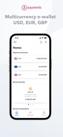 А + Payments Solutions screenshot