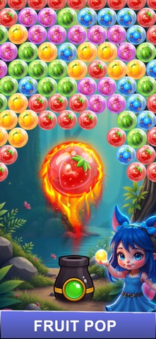 Flora Bubble Shooter Fruit Pop Screenshot 3 of 5