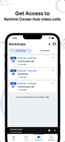 Rethink Career Hub screenshot