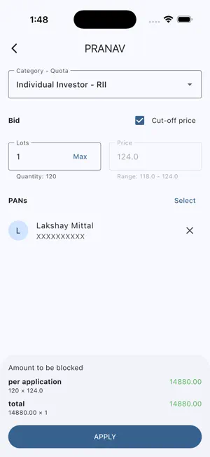 Narada: Check IPO Allotment screenshot 4