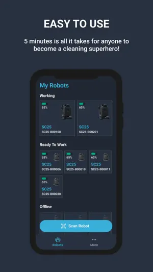 Nilfisk Robotics screenshot 2