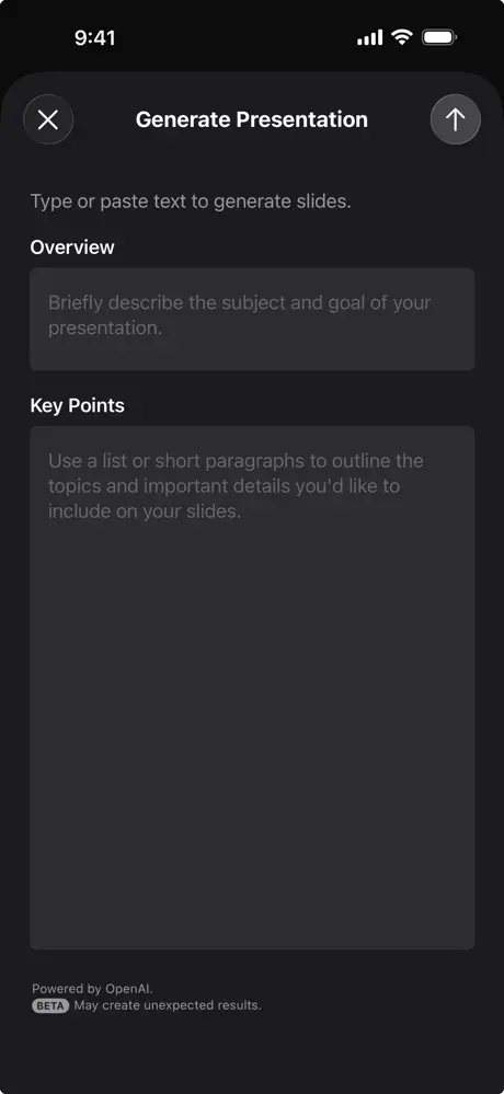 Keynote screenshot 3