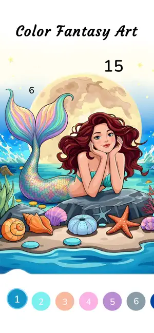 Dream Color: Paint by Number screenshot 2