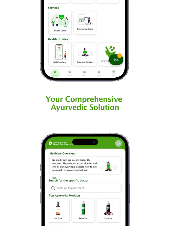ThinkAyurvedaFirst iPad screenshot 2 - Medical app