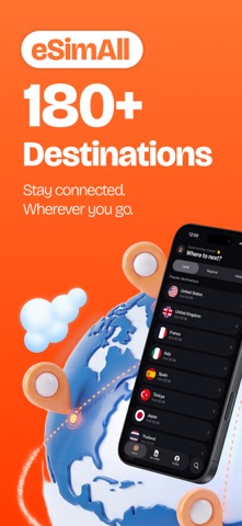 eSimAll: Travel eSIM & Data Screenshot 1 of 7
